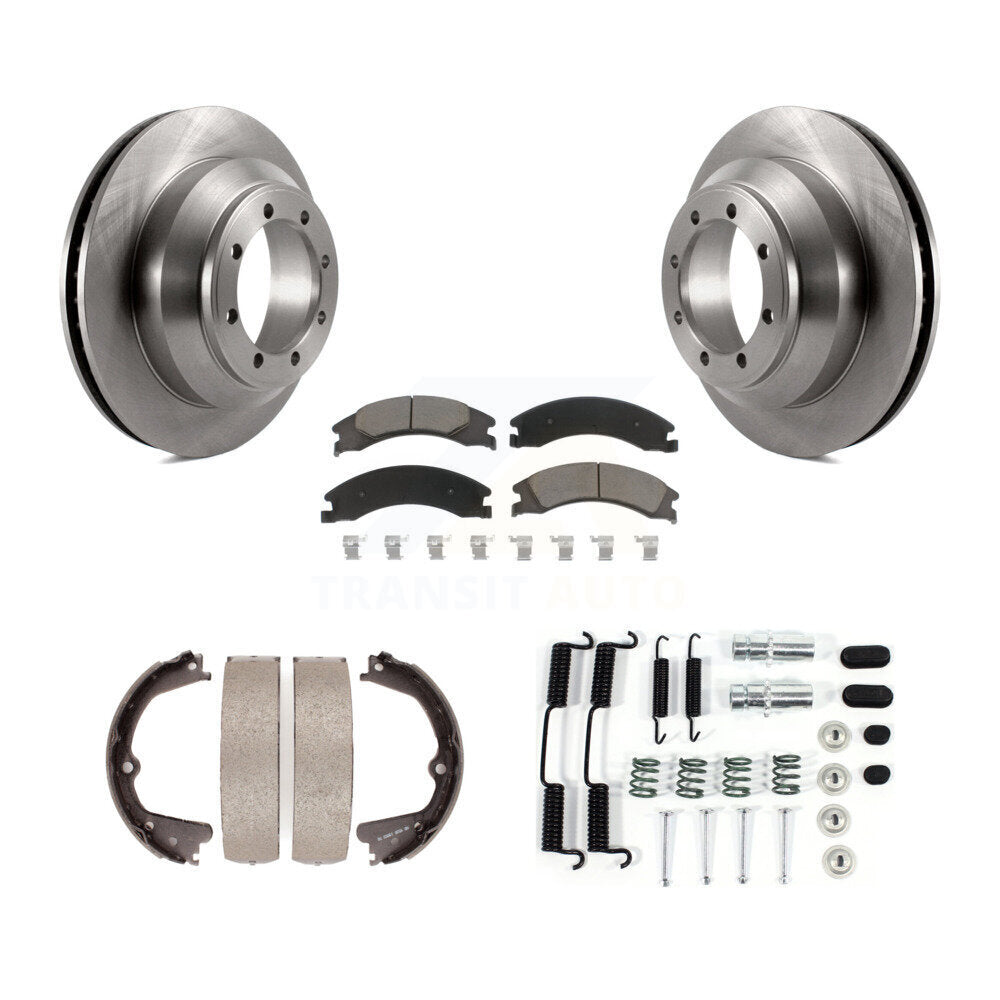 Disc Rotors and Ceramic Brake Pads Kit-K8C-104292 - Kit.bestparts.ca