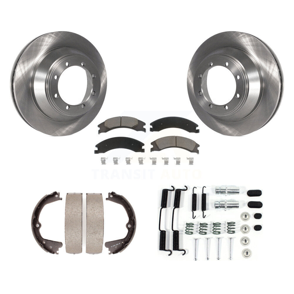 Disc Rotors and Ceramic Brake Pads Kit-K8C-104294 - Kit.bestparts.ca
