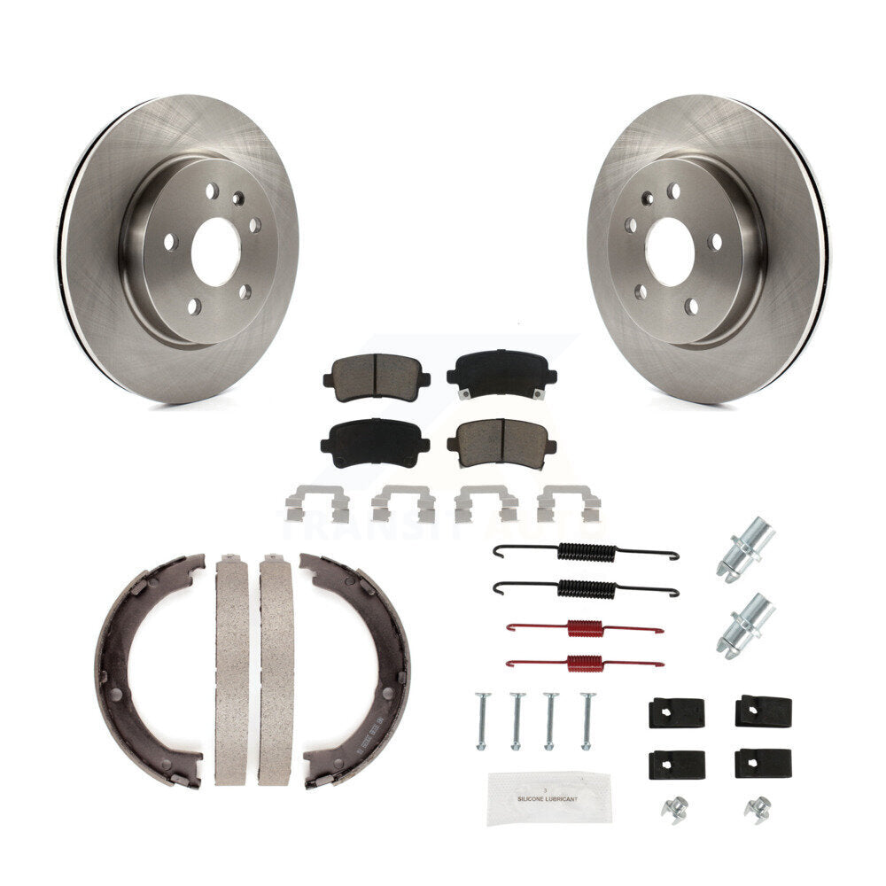 Disc Rotors and Ceramic Brake Pads Kit-K8C-104296 - Kit.bestparts.ca