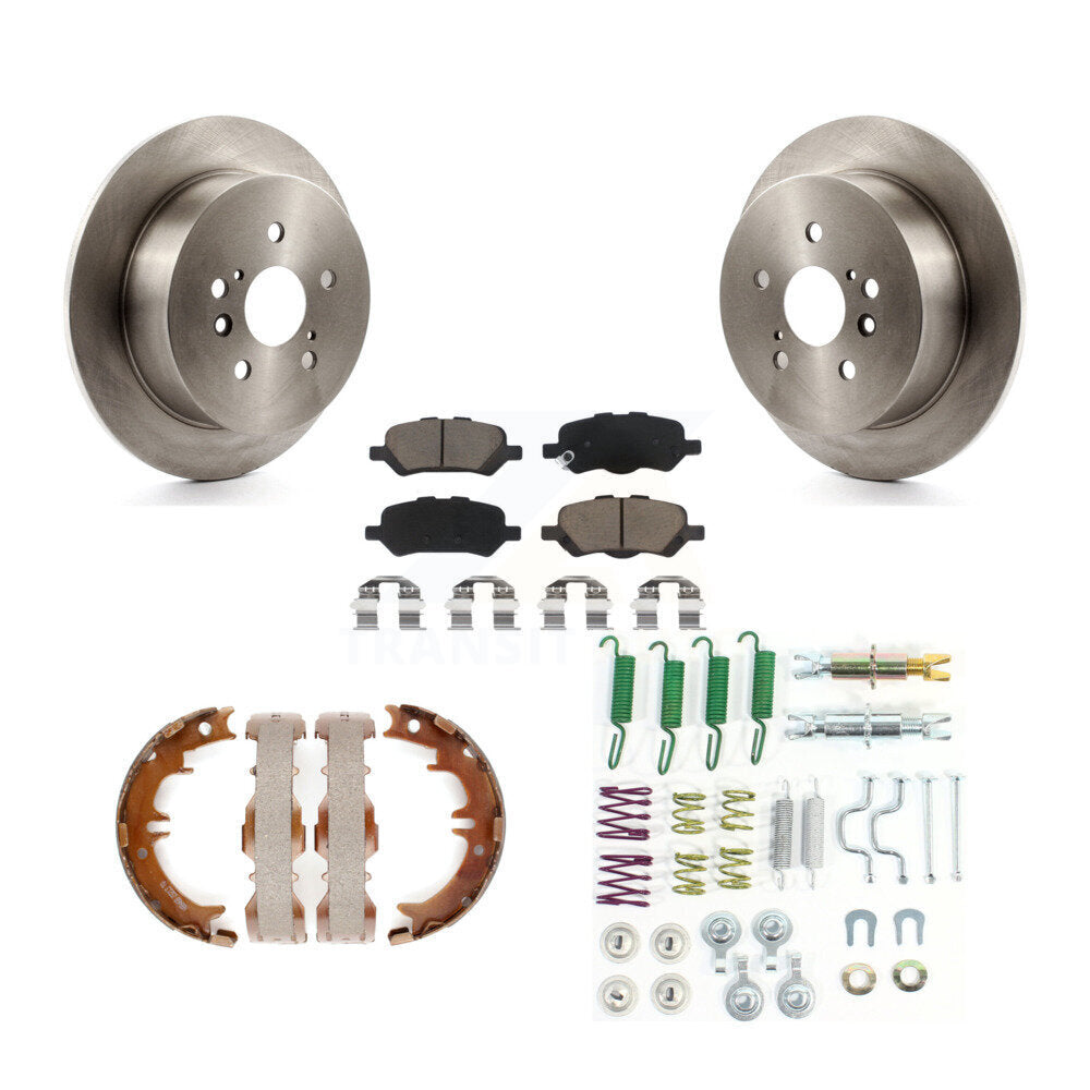 Disc Rotors and Ceramic Brake Pads Kit-K8C-104300 - Kit.bestparts.ca