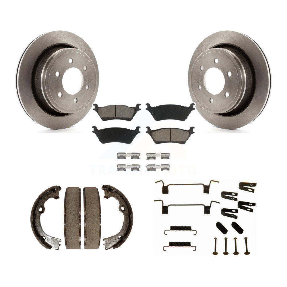 disc rotors and ceramic brake pads-k8c-104307 - Kit.bestparts.ca