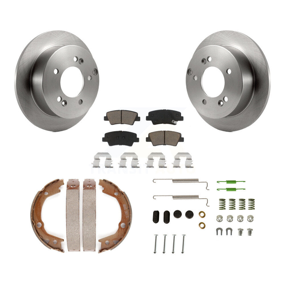 Disc Rotors and Ceramic Brake Pads Kit-K8C-104334 - Kit.bestparts.ca