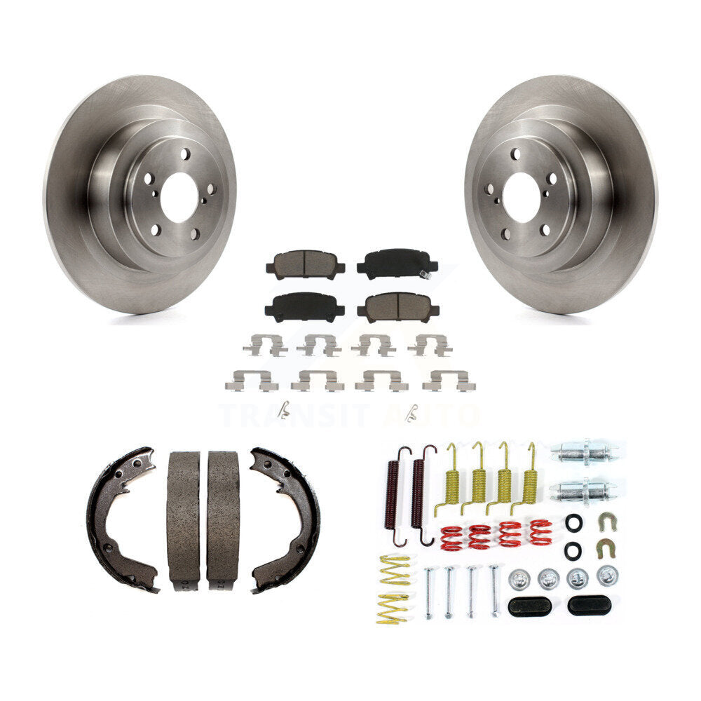 Disc Rotors and Ceramic Brake Pads Kit-K8C-104342 - Kit.bestparts.ca