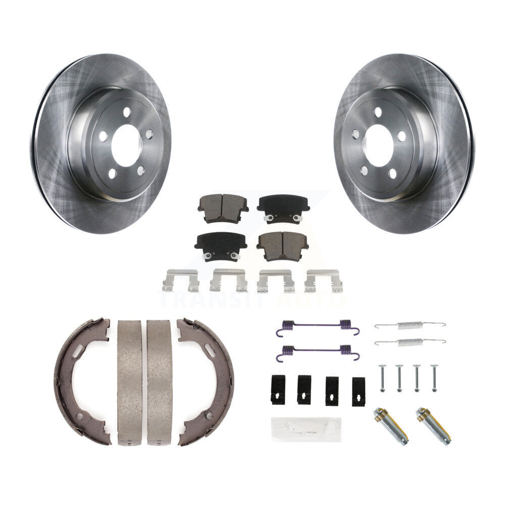 Disc Rotors and Ceramic Brake Pads Kit-K8C-104344 - Kit.bestparts.ca
