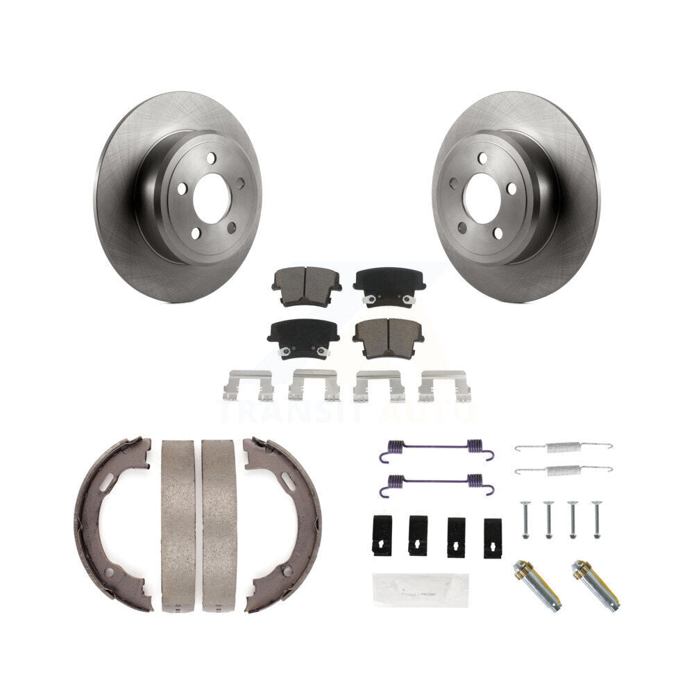 Disc Rotors and Ceramic Brake Pads Kit-K8C-104345 - Kit.bestparts.ca