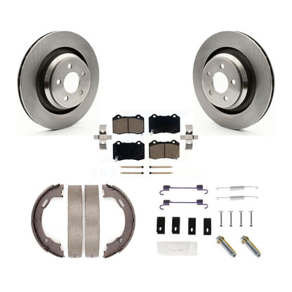 Disc Rotors and Ceramic Brake Pads Kit-K8C-104346 - Kit.bestparts.ca