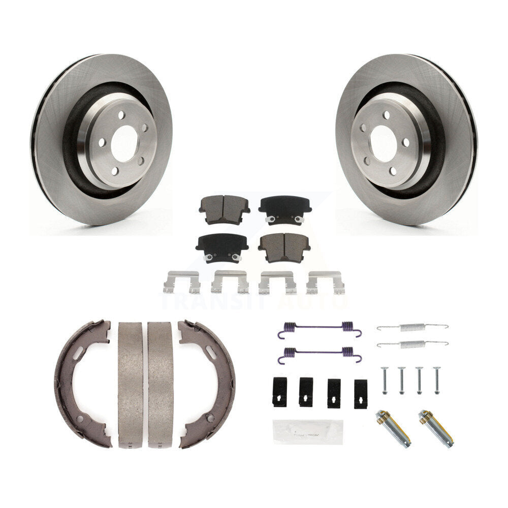 Disc Rotors and Ceramic Brake Pads Kit-K8C-104348 - Kit.bestparts.ca