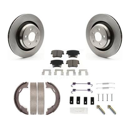 Disc Rotors and Ceramic Brake Pads Kit-K8C-104348 - Kit.bestparts.ca
