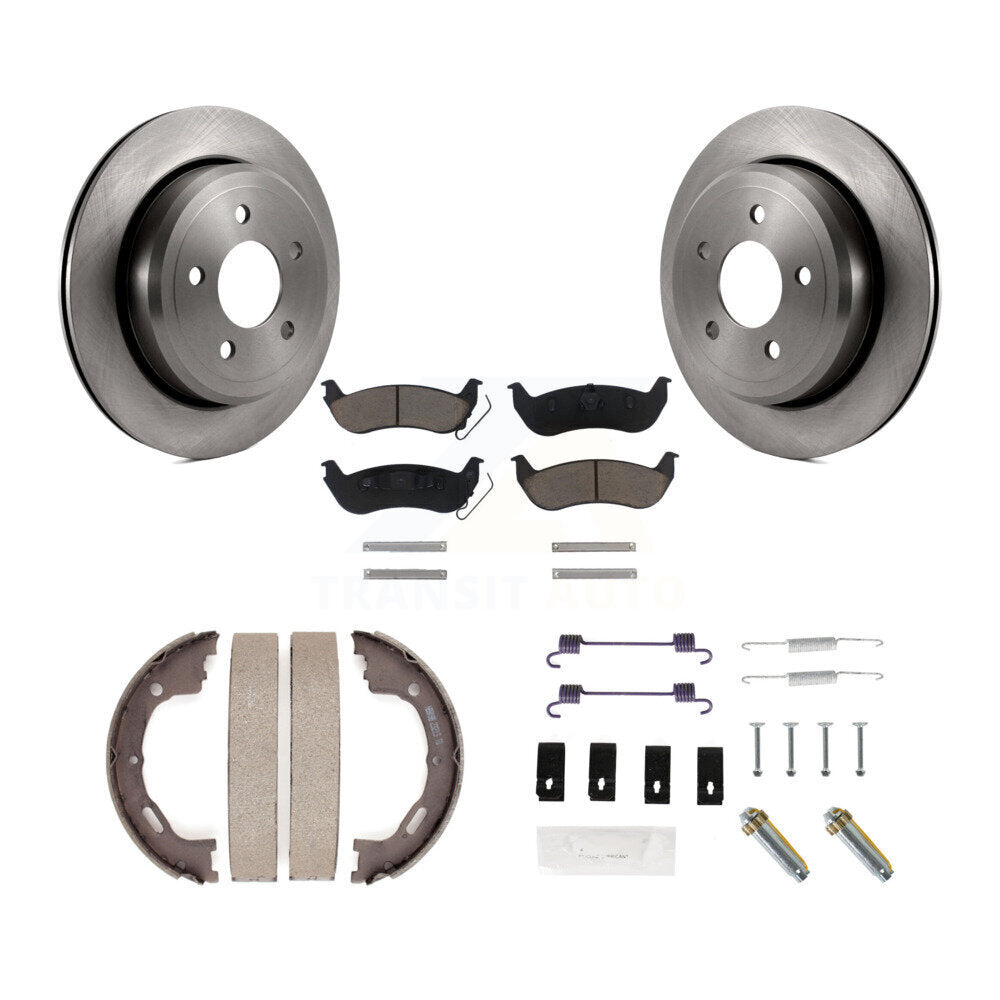 Disc Rotors and Ceramic Brake Pads Kit-K8C-104350 - Kit.bestparts.ca