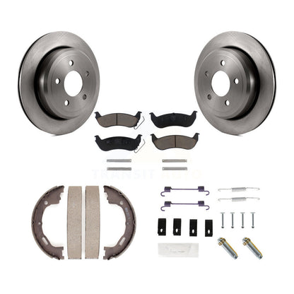 Disc Rotors and Ceramic Brake Pads Kit-K8C-104350 - Kit.bestparts.ca