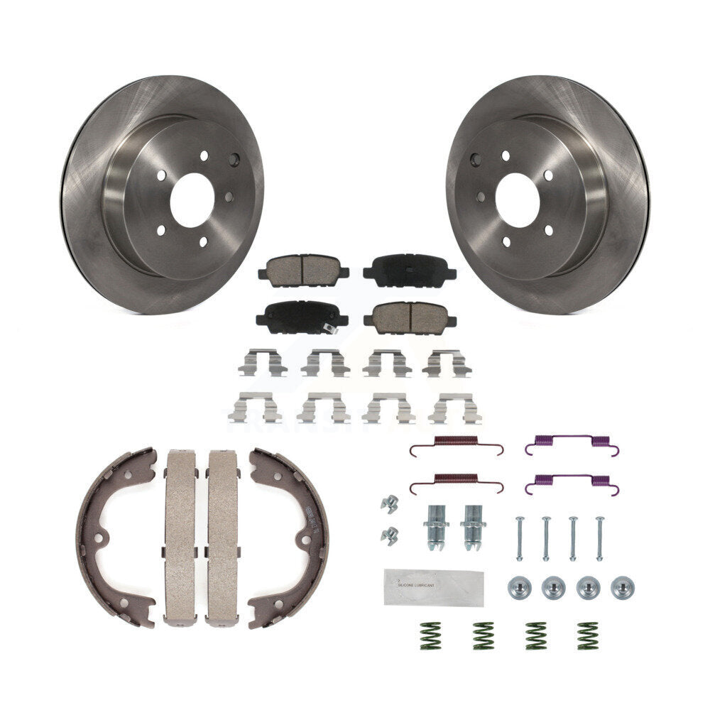 Disc Rotors and Ceramic Brake Pads Kit-K8C-104353 - Kit.bestparts.ca