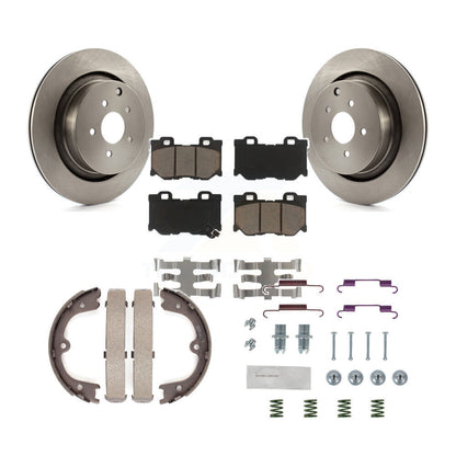 Disc Rotors and Ceramic Brake Pads Kit-K8C-104354 - Kit.bestparts.ca