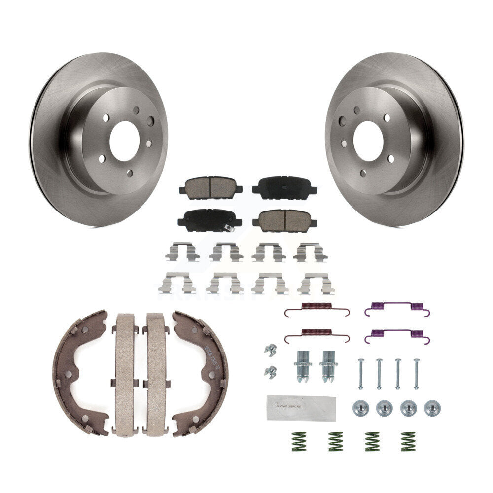 Disc Rotors and Ceramic Brake Pads Kit-K8C-104355 - Kit.bestparts.ca
