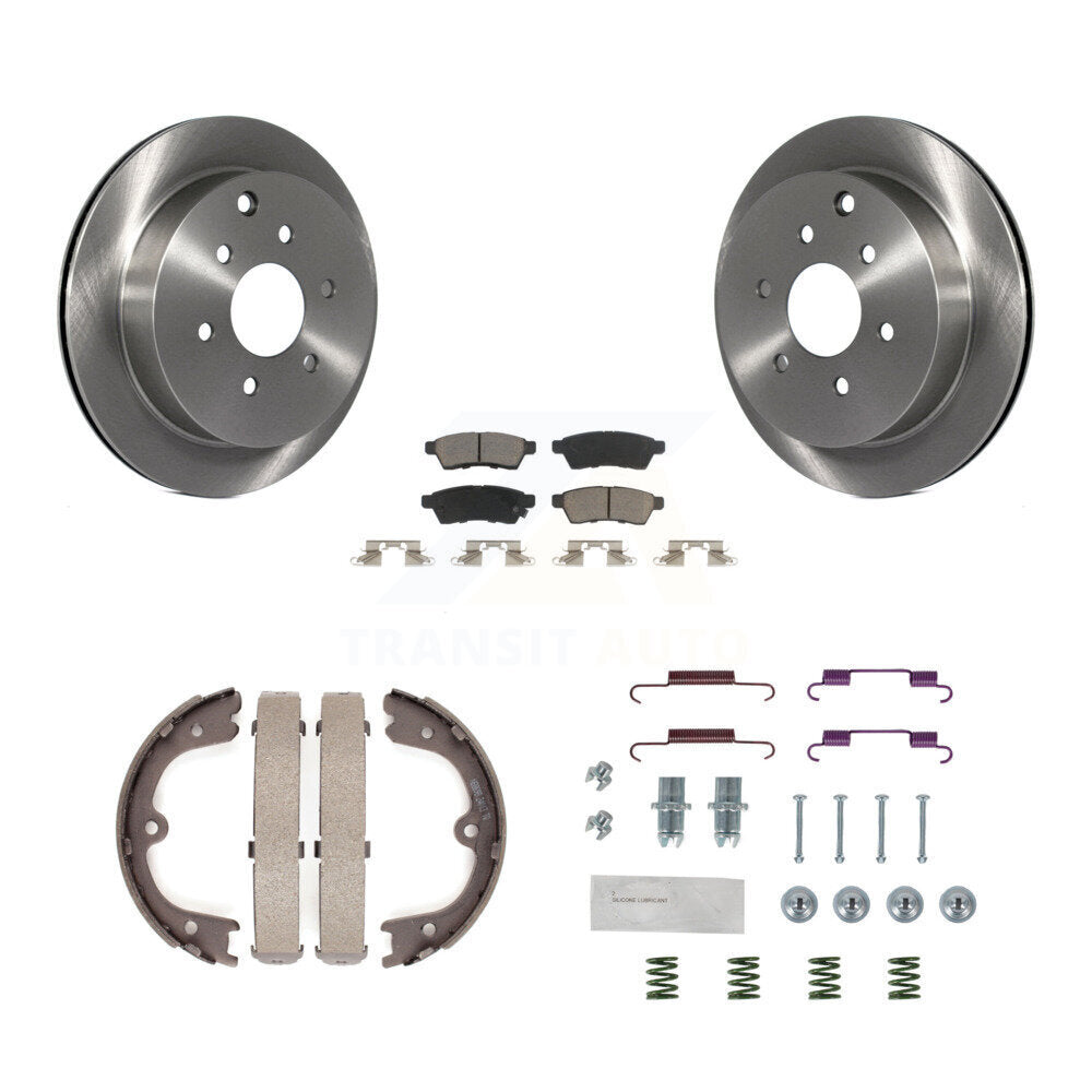 Disc Rotors and Ceramic Brake Pads Kit-K8C-104357 - Kit.bestparts.ca
