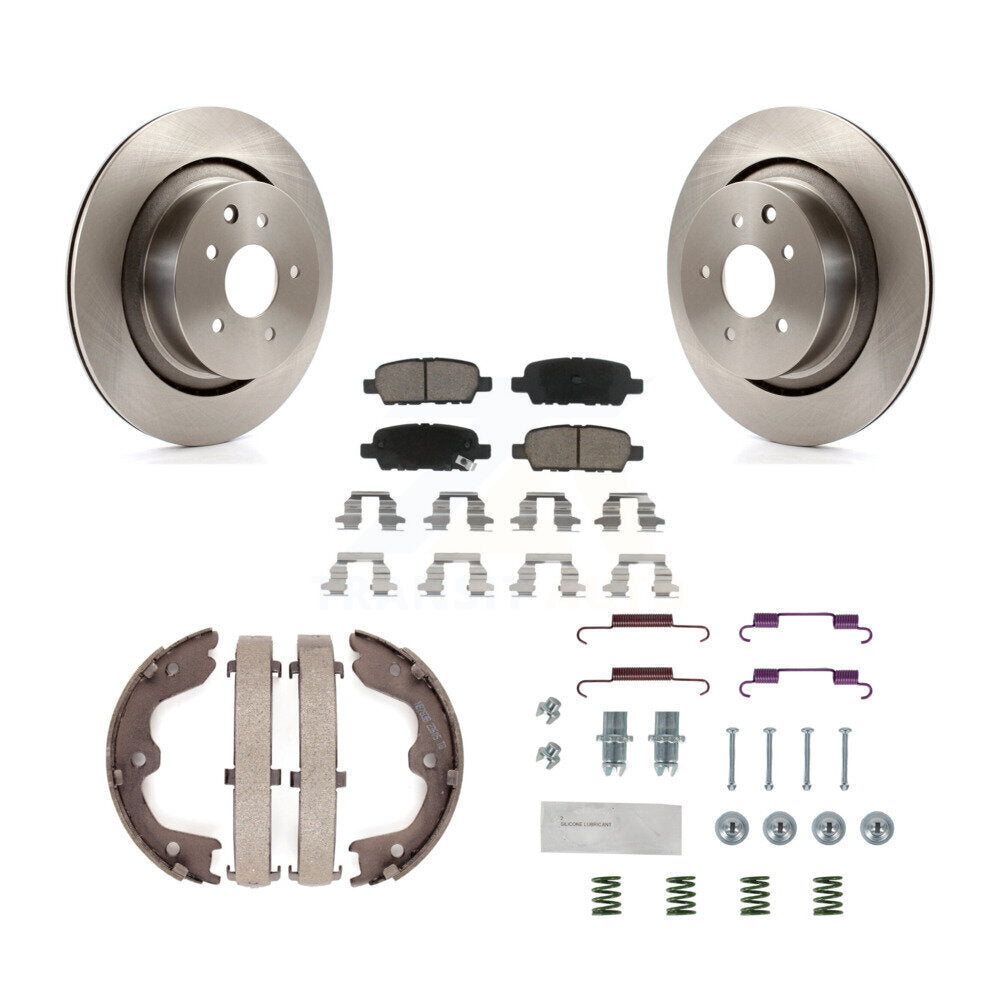 Disc Rotors and Ceramic Brake Pads Kit-K8C-104359 - Kit.bestparts.ca