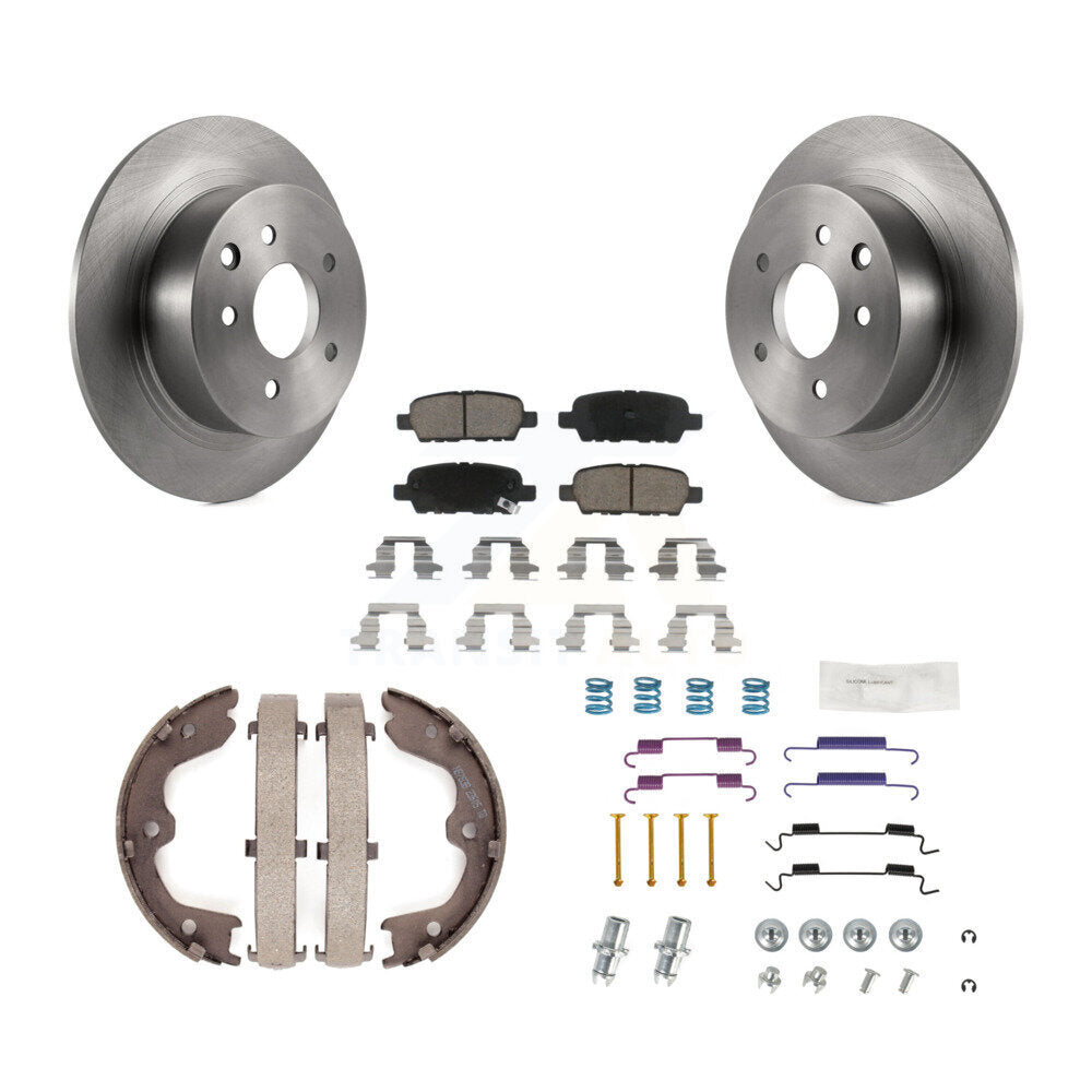 Disc Rotors and Ceramic Brake Pads Kit-K8C-104361 - Kit.bestparts.ca