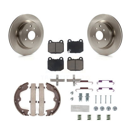 Disc Rotors and Ceramic Brake Pads Kit-K8C-104365 - Kit.bestparts.ca