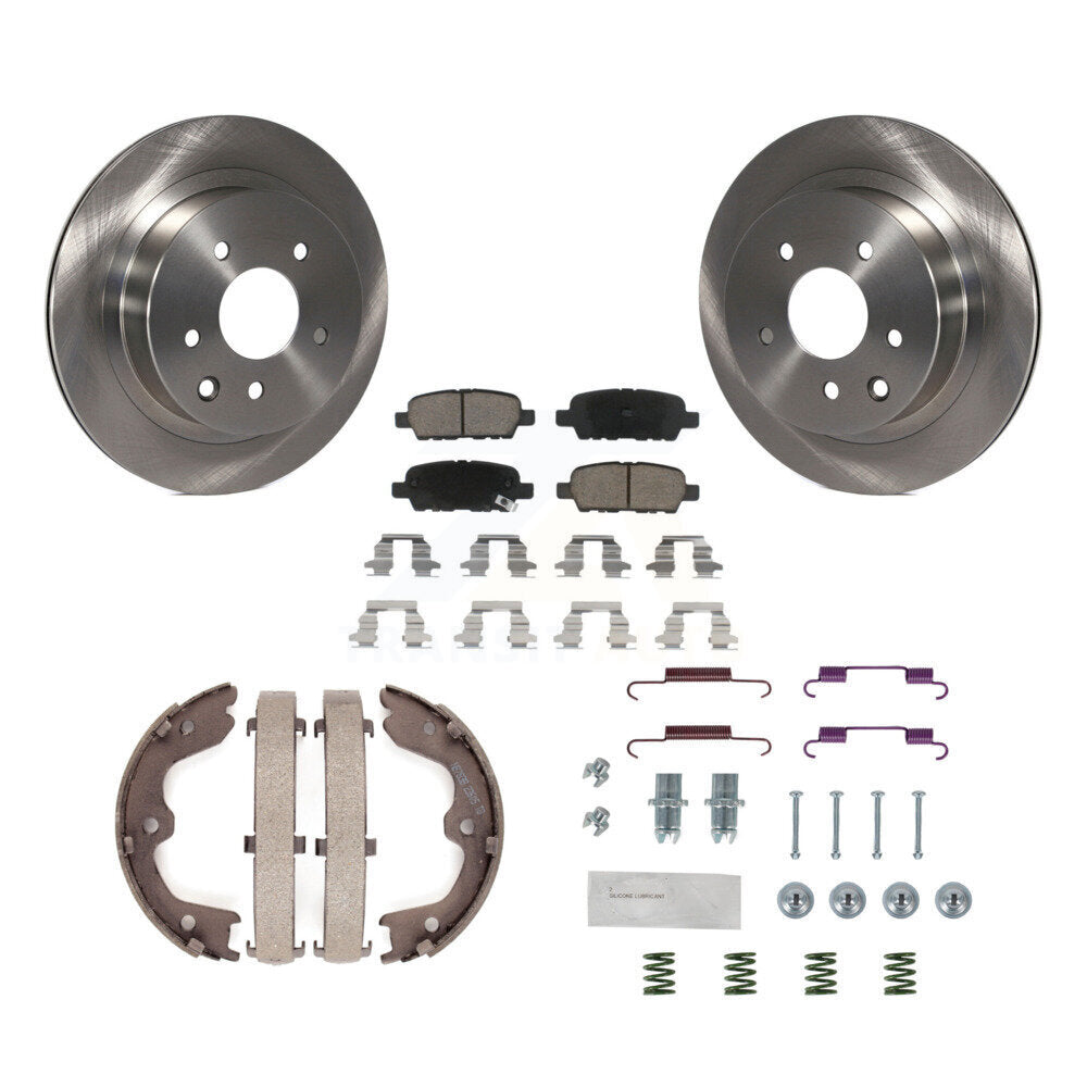 Disc Rotors and Ceramic Brake Pads Kit-K8C-104366 - Kit.bestparts.ca