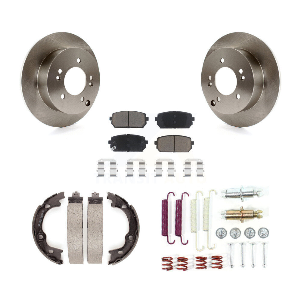 Disc Rotors and Ceramic Brake Pads Kit-K8C-104369 - Kit.bestparts.ca