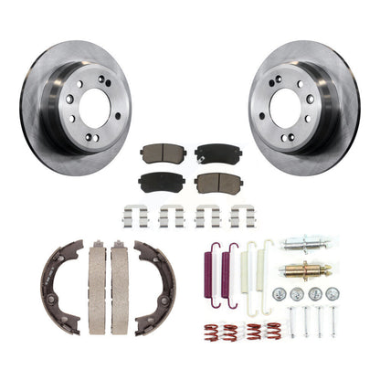 Disc Rotors and Ceramic Brake Pads Kit-K8C-104370 - Kit.bestparts.ca
