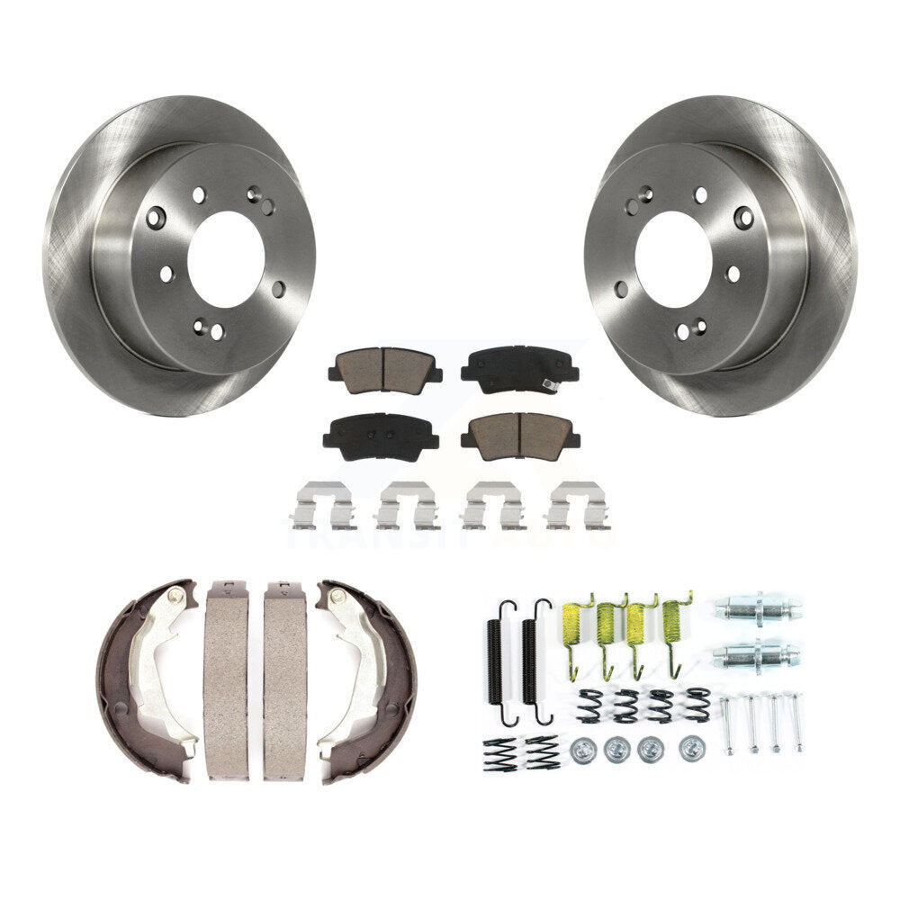 Disc Rotors and Ceramic Brake Pads Kit-K8C-104375 - Kit.bestparts.ca