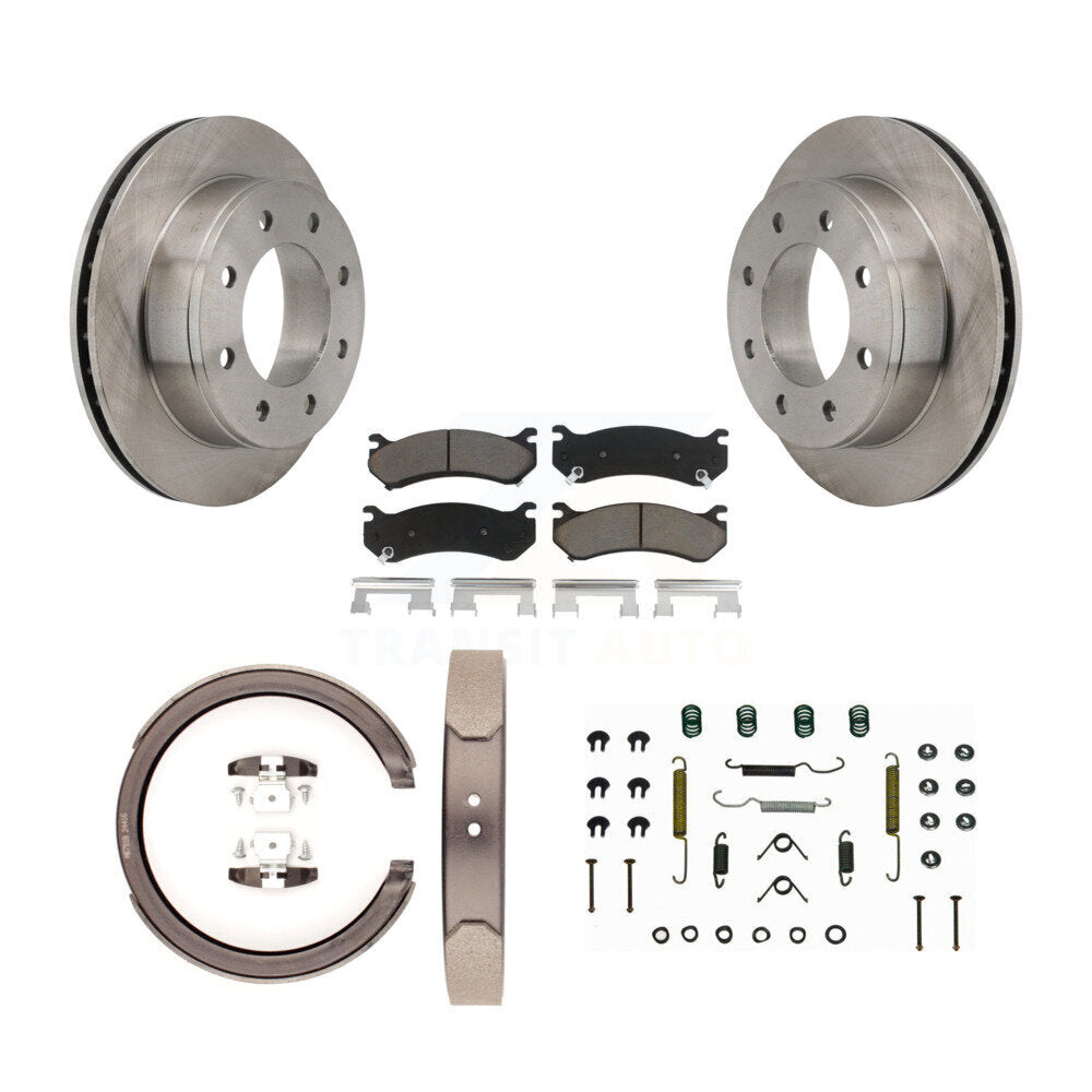 Disc Rotors and Ceramic Brake Pads Kit-K8C-104382 - Kit.bestparts.ca