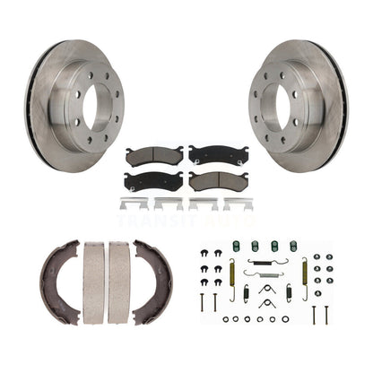 Disc Rotors and Ceramic Brake Pads Kit-K8C-104383 - Kit.bestparts.ca