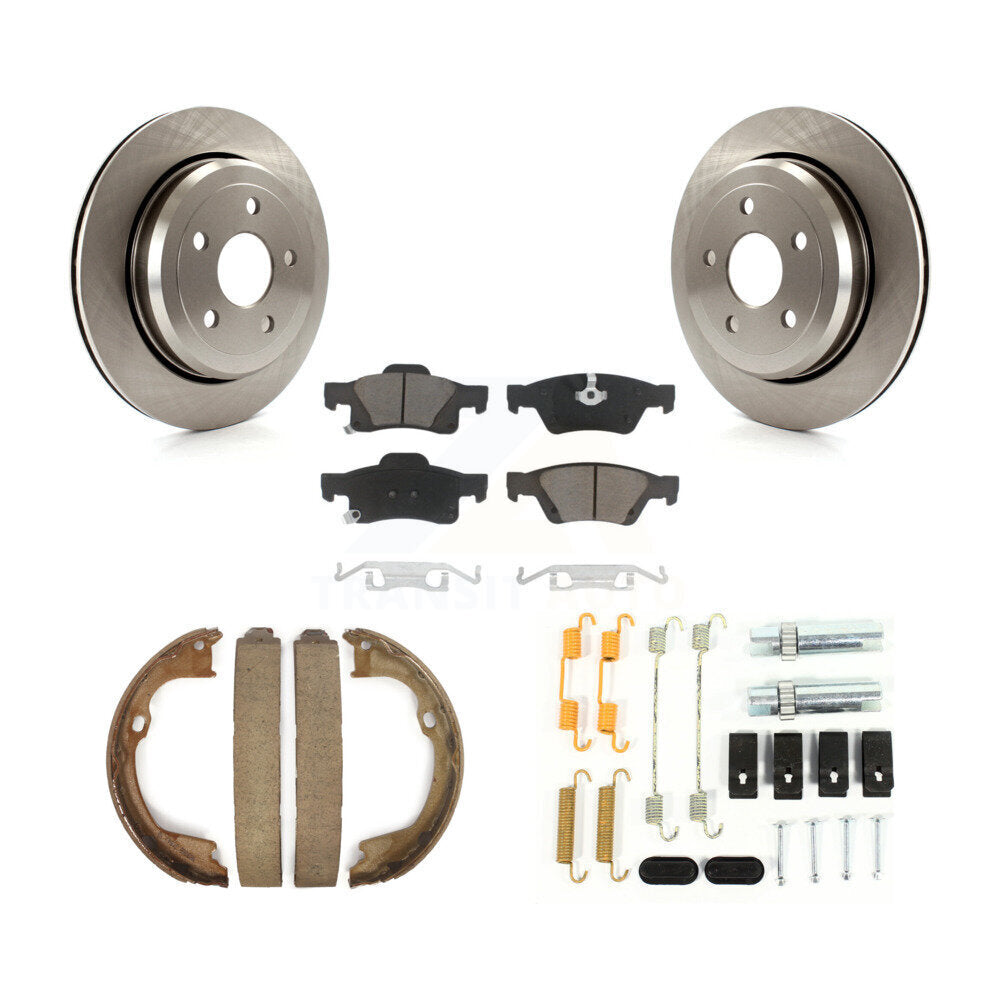 Disc Rotors and Ceramic Brake Pads Kit-K8C-104385 - Kit.bestparts.ca