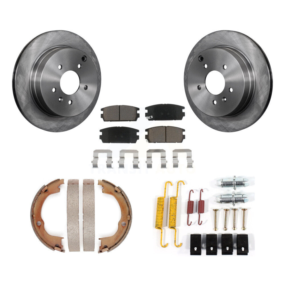 Disc Rotors and Ceramic Brake Pads Kit-K8C-104391 - Kit.bestparts.ca
