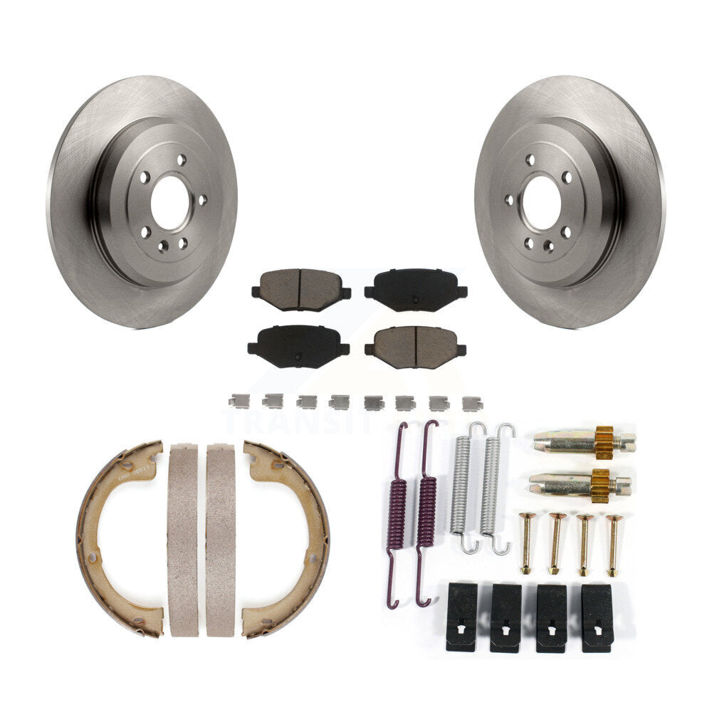 Disc Rotors and Ceramic Brake Pads Kit-K8C-104394 - Kit.bestparts.ca