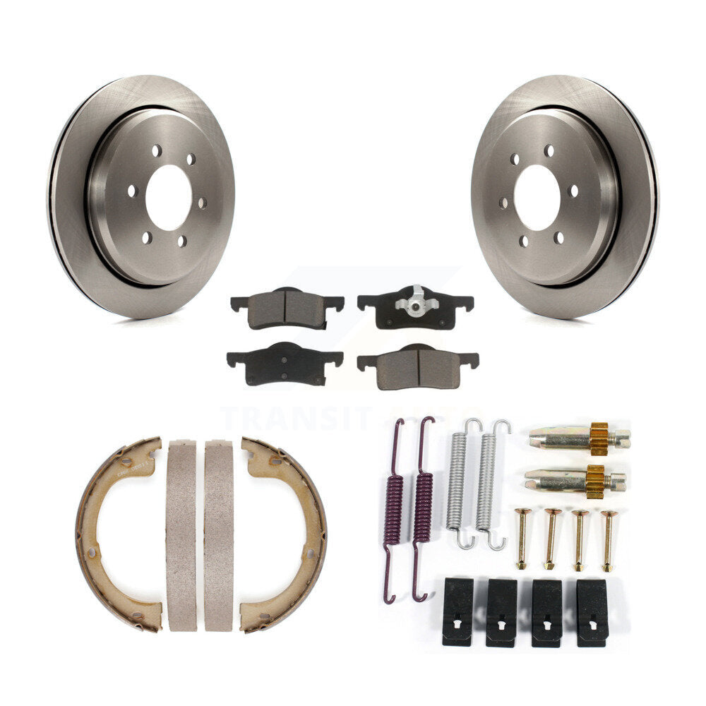 Disc Rotors and Ceramic Brake Pads Kit-K8C-104397 - Kit.bestparts.ca