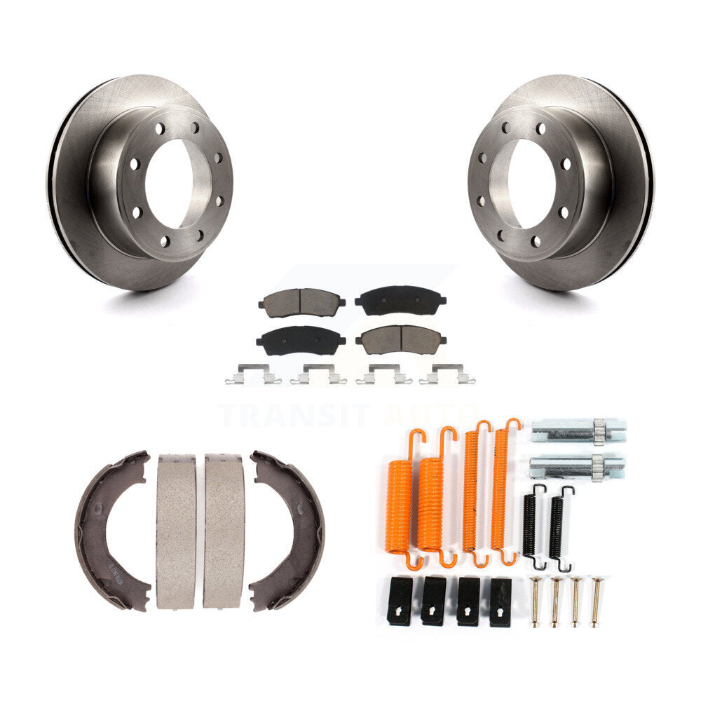 Disc Rotors and Ceramic Brake Pads Kit-K8C-104398 - Kit.bestparts.ca