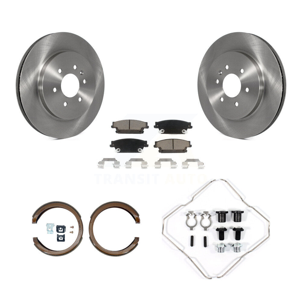 Disc Rotors and Ceramic Brake Pads Kit-K8C-104403 - Kit.bestparts.ca