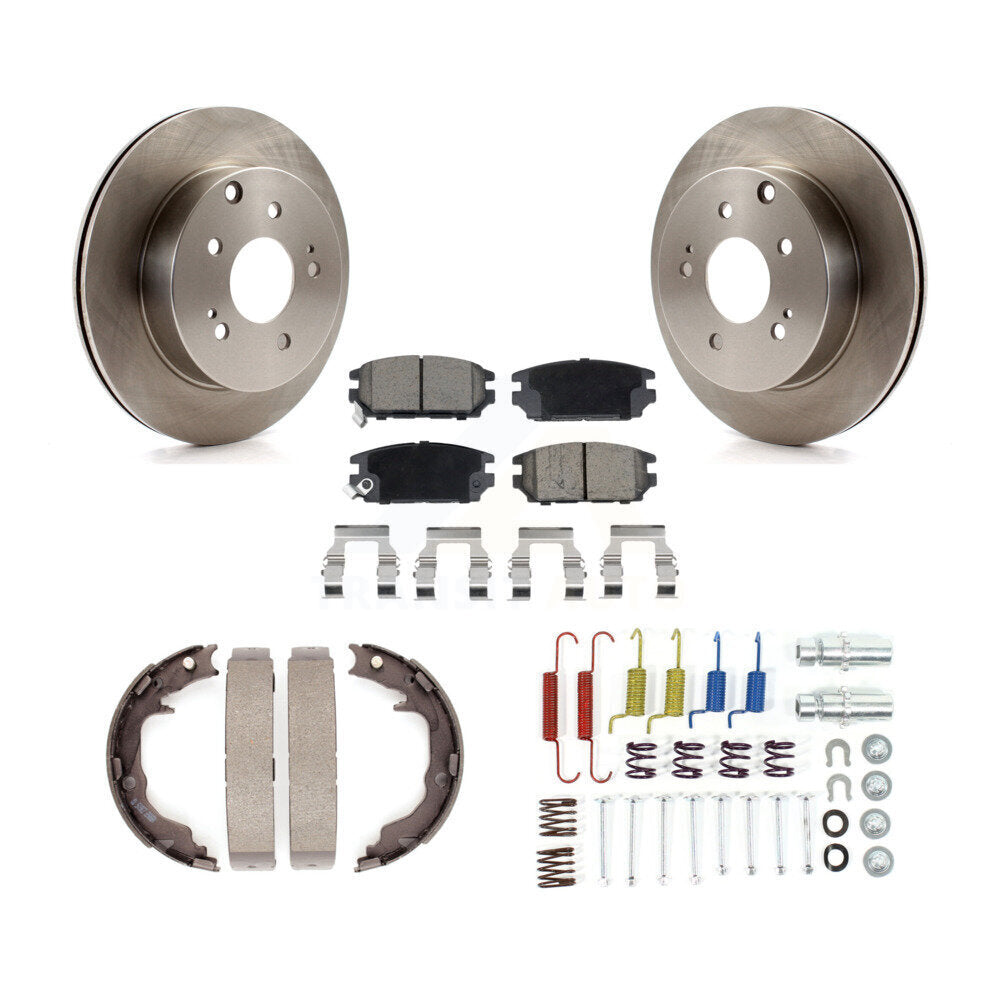Disc Rotors and Ceramic Brake Pads Kit-K8C-104407 - Kit.bestparts.ca