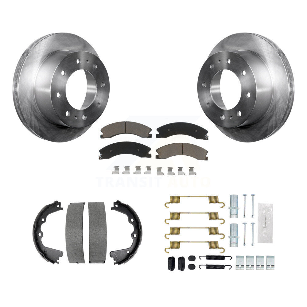 Disc Rotors and Ceramic Brake Pads Kit-K8C-104421 - Kit.bestparts.ca