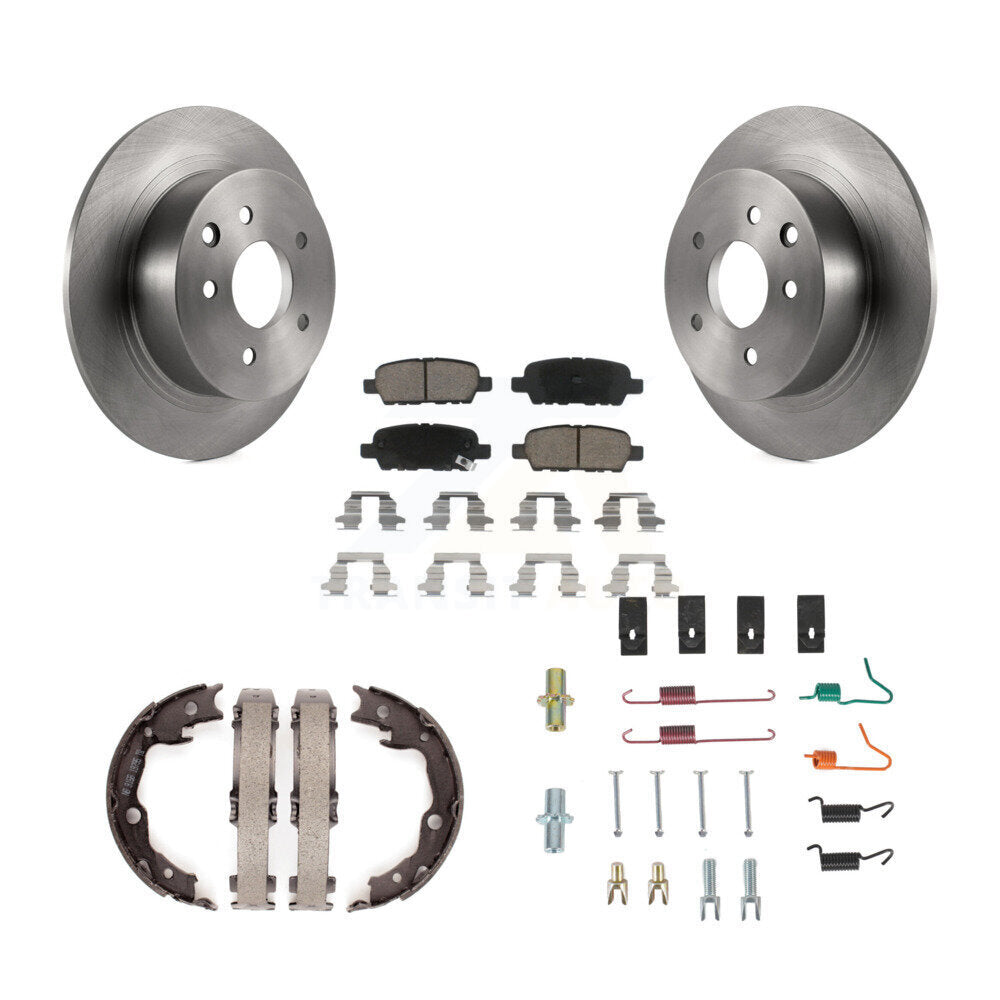 Disc Rotors and Ceramic Brake Pads Kit-K8C-104422 - Kit.bestparts.ca
