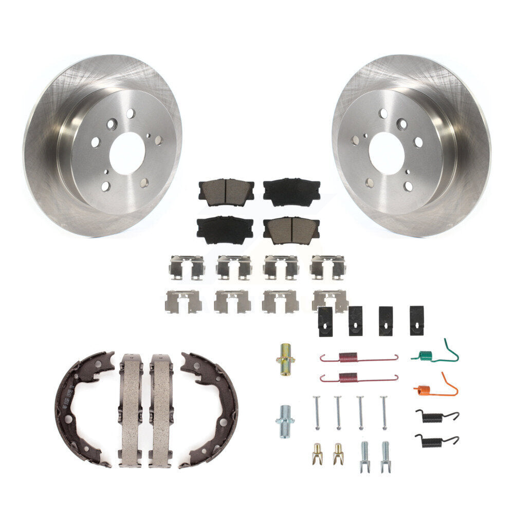 Disc Rotors and Ceramic Brake Pads Kit-K8C-104428 - Kit.bestparts.ca