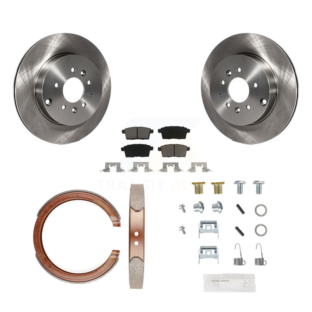 Disc Rotors and Ceramic Brake Pads Kit-K8C-104435 - Kit.bestparts.ca