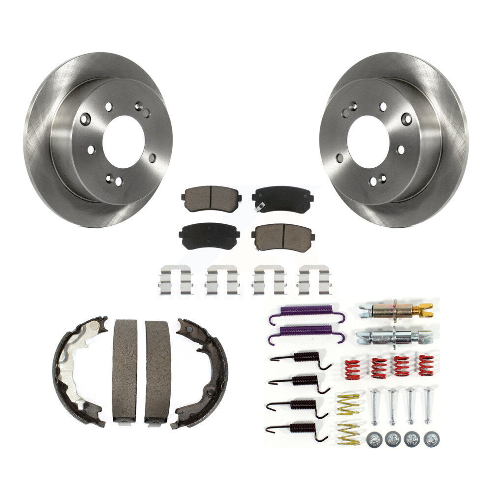 Disc Rotors and Ceramic Brake Pads Kit-K8C-104437 - Kit.bestparts.ca