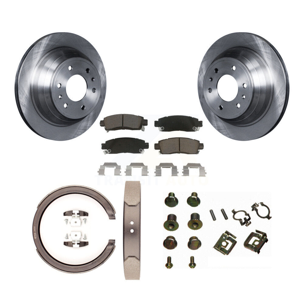 disc rotors and ceramic brake pads-k8c-104445 - Kit.bestparts.ca