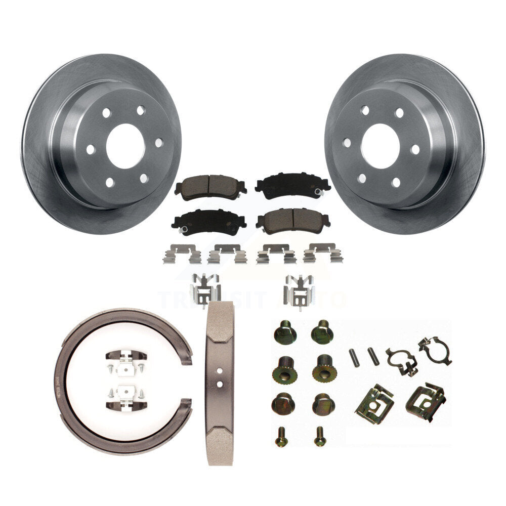 disc rotors and ceramic brake pads-k8c-104446 - Kit.bestparts.ca