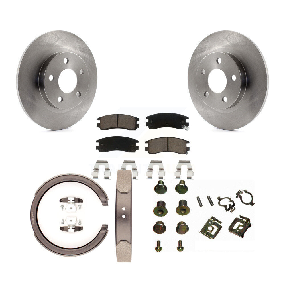 disc rotors and ceramic brake pads-k8c-104449 - Kit.bestparts.ca