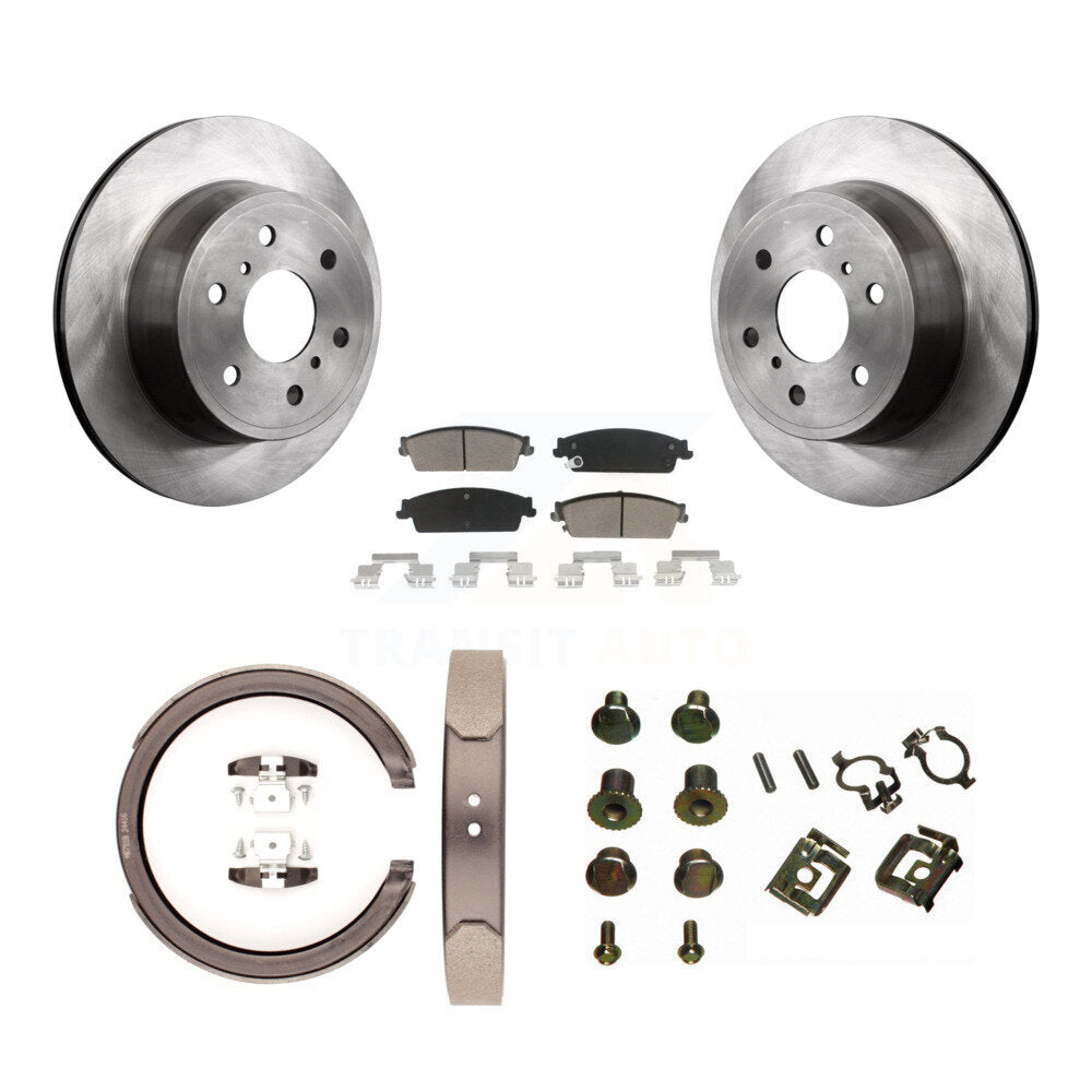 disc rotors and ceramic brake pads-k8c-104456 - Kit.bestparts.ca