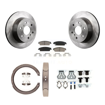 Disc Rotors and Ceramic Brake Pads Kit-K8C-104457 - Kit.bestparts.ca