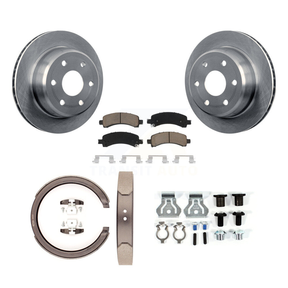 Disc Rotors and Ceramic Brake Pads Kit-K8C-104459 - Kit.bestparts.ca