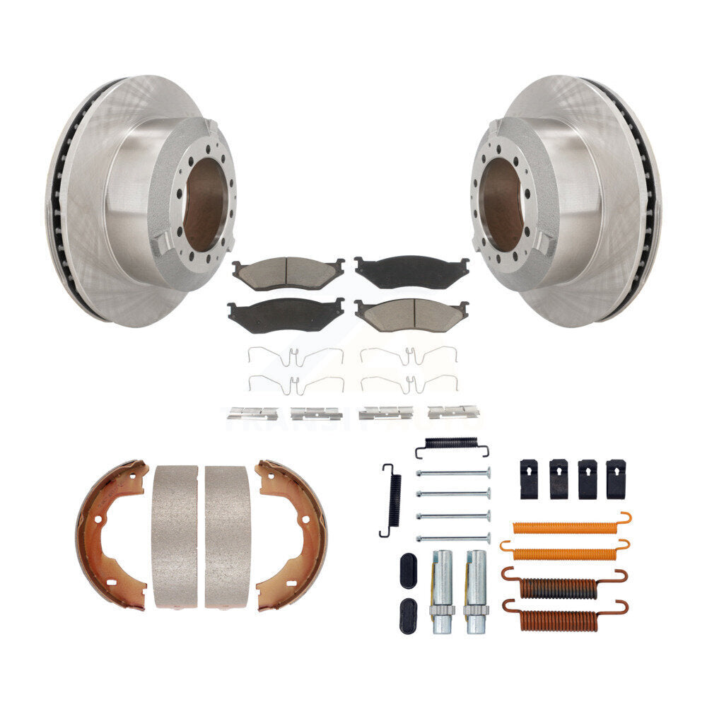 Disc Rotors and Ceramic Brake Pads Kit-K8C-104466 - Kit.bestparts.ca