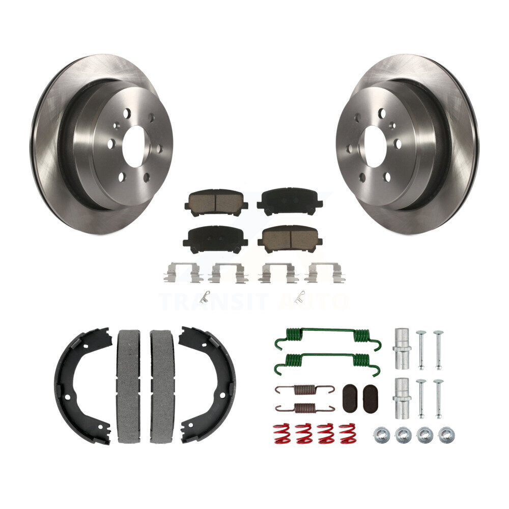Disc Rotors and Ceramic Brake Pads Kit-K8C-104476 - Kit.bestparts.ca