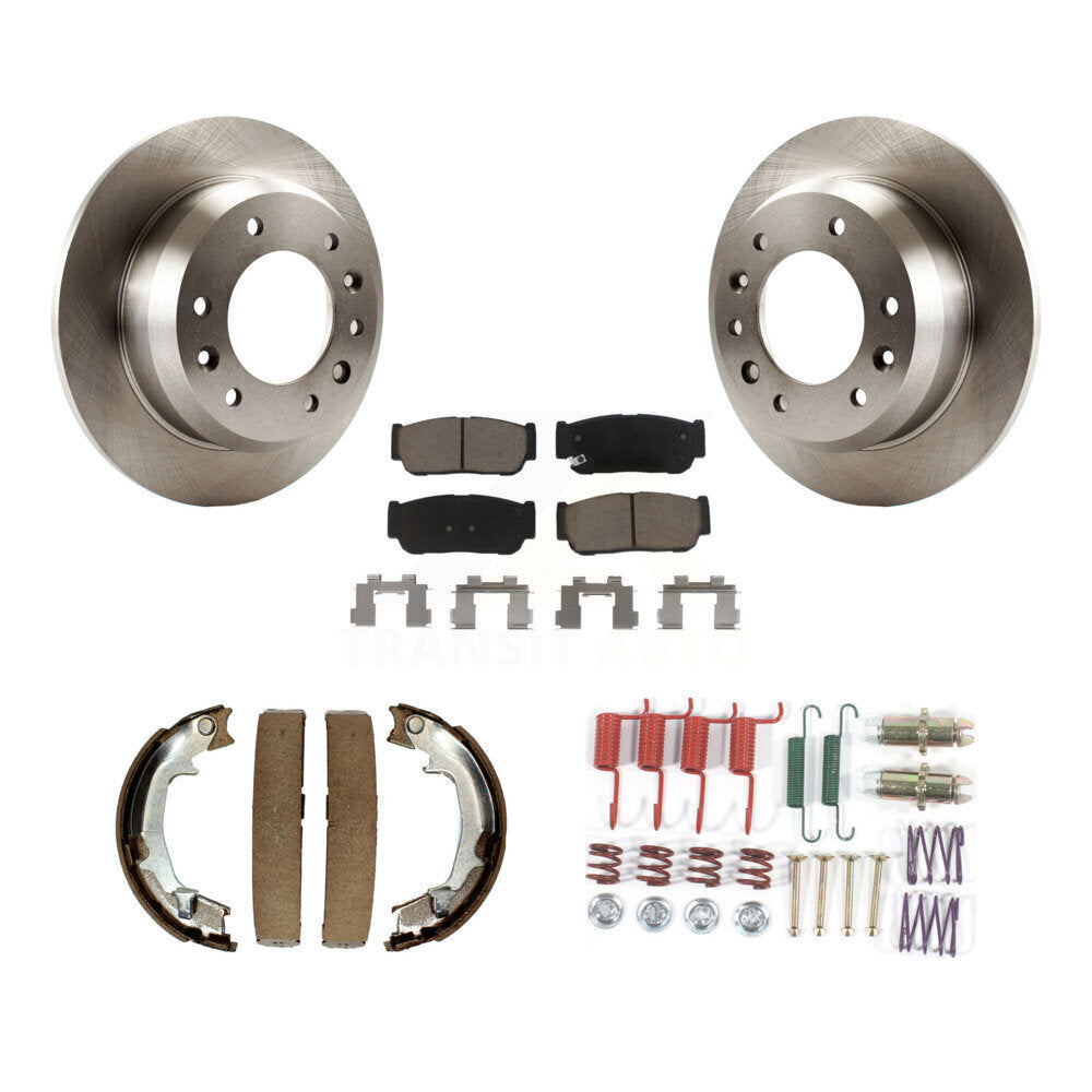 Disc Rotors and Ceramic Brake Pads Kit-K8C-104490 - Kit.bestparts.ca