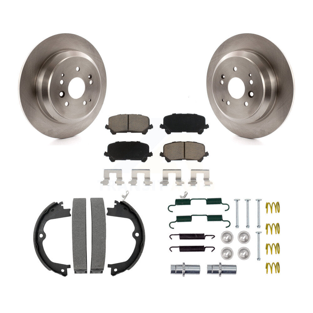 Disc Rotors and Ceramic Brake Pads Kit-K8C-104494 - Kit.bestparts.ca