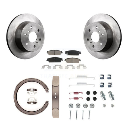 Disc Rotors and Ceramic Brake Pads Kit-K8C-104543 - Kit.bestparts.ca